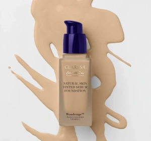 Claresa Care All Day Serum-Foundation mit natürlichem Finish 2WO Medium Olive 32ml