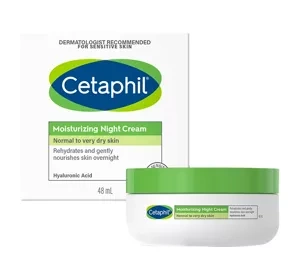 Cetaphil Feuchtigkeitsspendende Nachtcreme für normale, trockene und anspruchsvolle Haut 48ml
