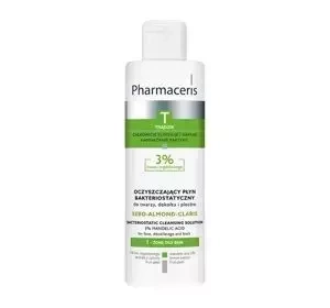 Pharmaceris T Sebo Almond Claris 3 % bakteriostatische Reinigungslotion 190 ml