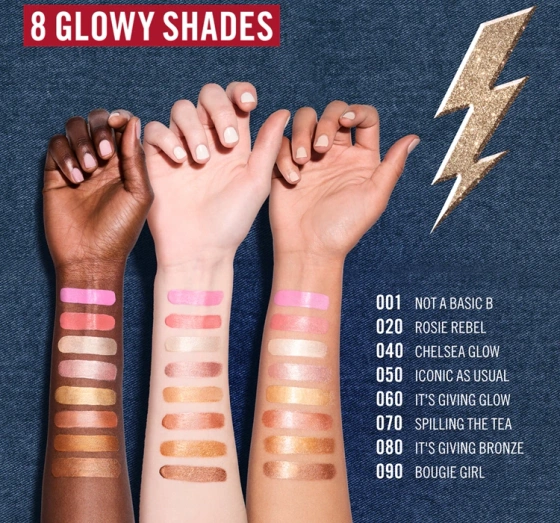 Rimmel Multi-Tasker Turbocharged Glow Flüssiger Highlighter 005 Iconic As Usual 10 ml