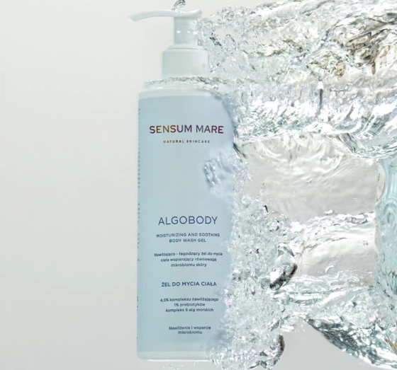 Kliknij na zdjęcie, aby je powiększyć Sensum Mare Algobody Feuchtigkeitsspendend-beruhigendes Duschgel 300ml