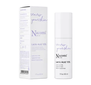 NACOMI NEXT LEVEL GESICHTSSERUM MILCHSÄURE 10% 30ML
