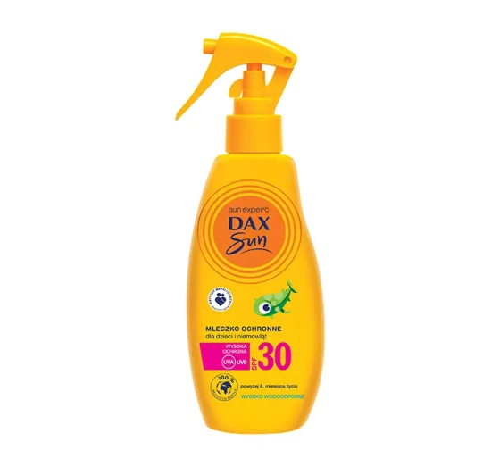 Dax Sun Schützende Milch für Kinder und Babys im Spray SPF30 200ml