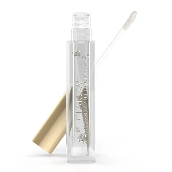 Claresa Glass Of Water Lipgloss mit Glas-Effekt 06 Iced Latte 2 g