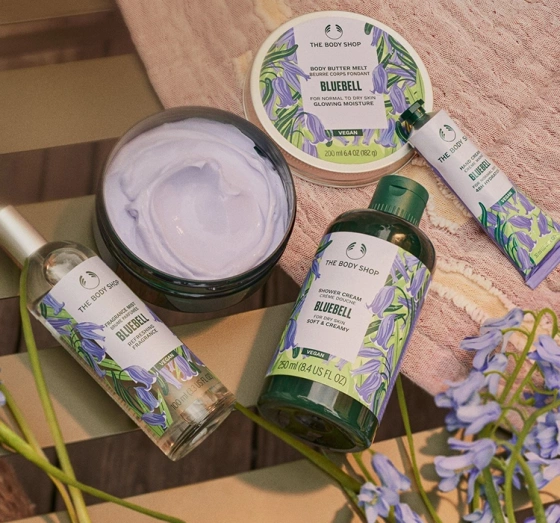 Kliknij na zdjęcie, aby je powiększyć THE BODY SHOP BLUEBELL DUSCHGEL 250ML