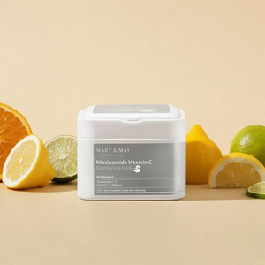 Mary&May; Niacinamid-Vitamin-C-Aufhellungsmaske – Set mit aufhellenden Gesichtsmasken, 30 Stück