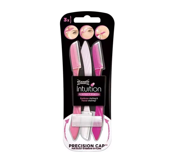 WILKINSON SWORD INTUITION PERFECT FINISH EINWEG-KLINGEN FÜR AUGENBRAUEN 3 STÜCK