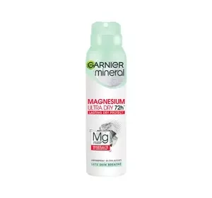 GARNIER MINERAL MAGNESIUM ULTRA DRY 72H ANTITRANSPIRANT SPRAY FÜR FRAUEN 150ML