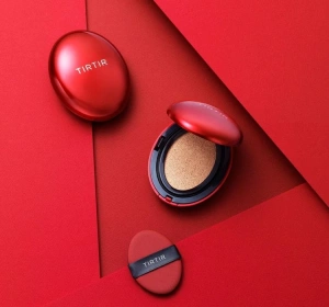 TIRTIR Mask Fit Red Cushion SPF 40 PA++ Langanhaltende Compact Foundation 29N Natural Beige 18g