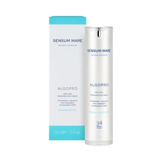 Sensum Mare Algopro Revitalisierend-reparierende Creme mit 9% Peptid- und Aminosäurenkomplex mit PDRN 50 ml