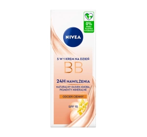 NIVEA 24H Nawilżenia ​​BB Tagescreme 5in1 Dunkel 50ml