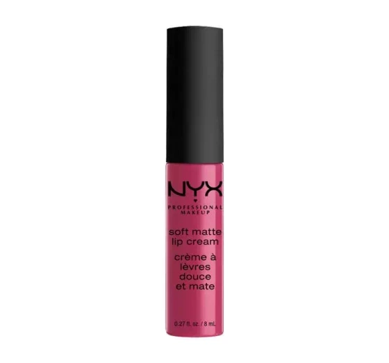 Kliknij na zdjęcie, aby je powiększyć NYX PROFESSIONAL MAKEUP SOFT MATTE LIP CREAM LIPPENSTIFT LIPGLOSS PRAGUE 18