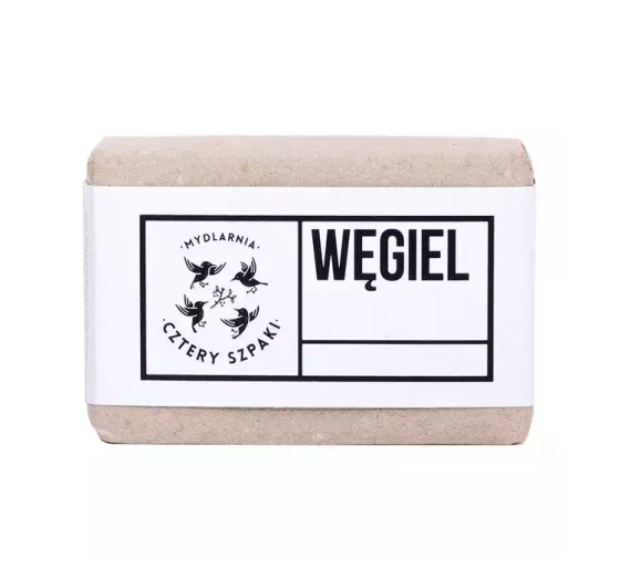 SEIFENLADEN VIER STARE KOHLENSEIFE GESICHT KÖRPER