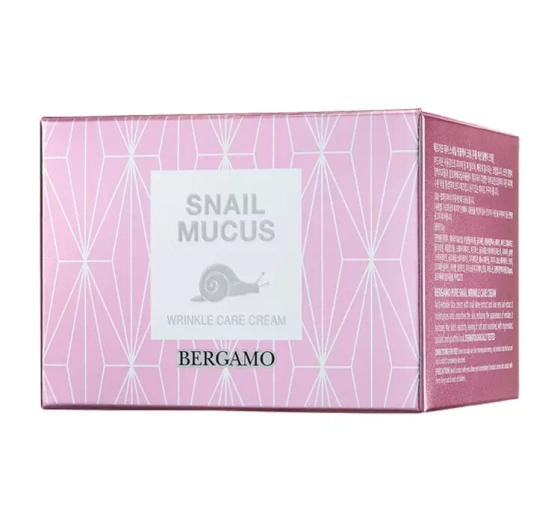 Kliknij na zdjęcie, aby je powiększyć Bergamo Prestige Snail Mucus Anti-Falten-Creme mit Schneckenschleim 50 ml