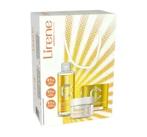 Lirene Vitamin Shot Gesichtswasser 200ml + leuchtende Gesichtscreme 50ml