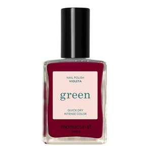 Manucurist Green – klassischer Nagellack „Violeta“, 15 ml