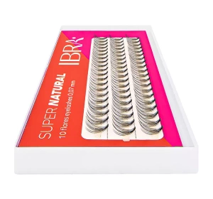 IBRA KÜNSTLICHE WIMPERNBÜSCHEL C0,07 13MM