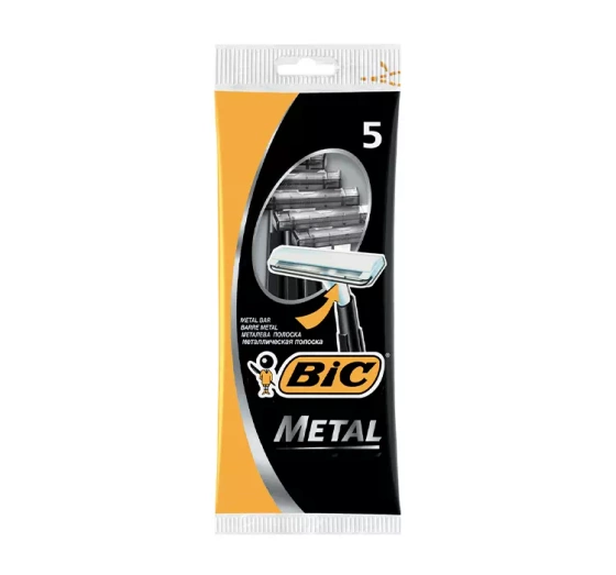 BIC Metal Einwegrasierer für Männer 5 Stück