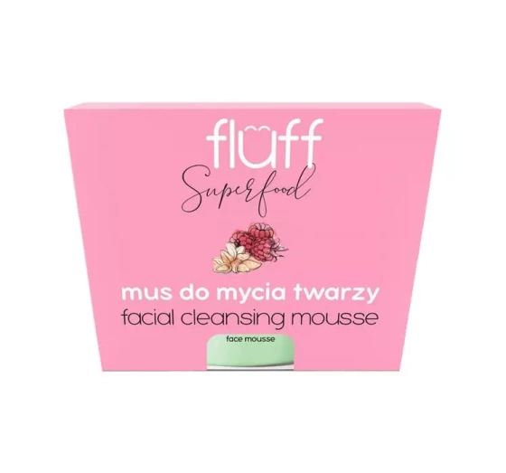 FLUFF FACIAL CLEANSING MOUSSE HIMBEERE MANDEL 50 ML