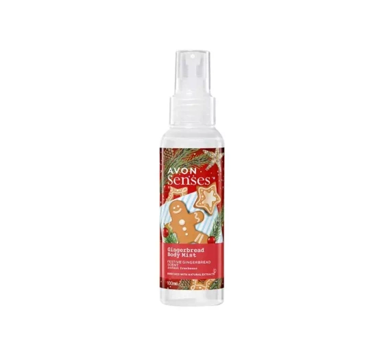 AVON SENSES BODY MIST GINGERBREAD SÜSSER LEBKUCHEN 100ML 