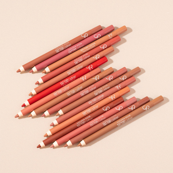 Golden Rose Tattoo Lipliner Wasserfester Lippenkonturenstift 202 Pinky Nude 1,2 g