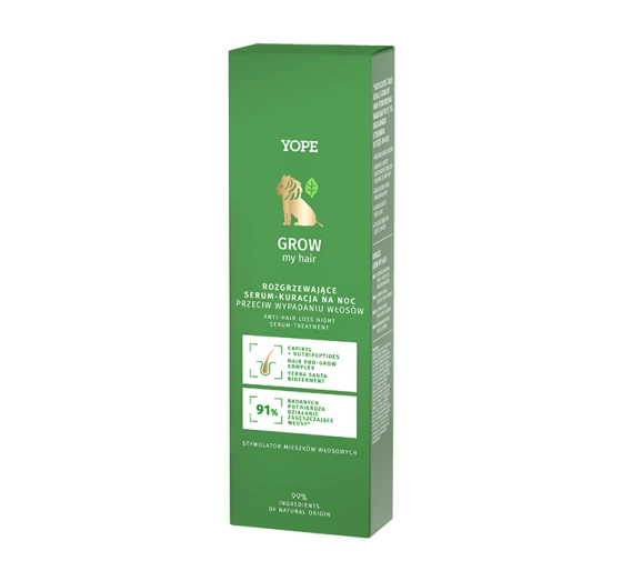 Yope Grow My Hair Wärmendes Nacht-Serum 110ml