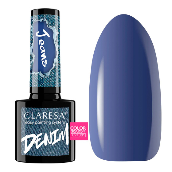 Kliknij na zdjęcie, aby je powiększyć Claresa Denim Hybrid-Nagellack „Jeans“ 5 g