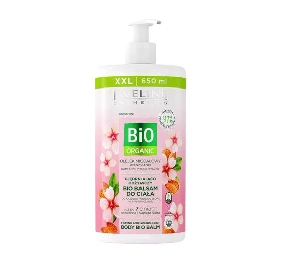 Kliknij na zdjęcie, aby je powiększyć EVELINE BIO ORGANIC STRAFFENDE UND NÄHRENDE BIO-KÖRPERLOTION 650ML