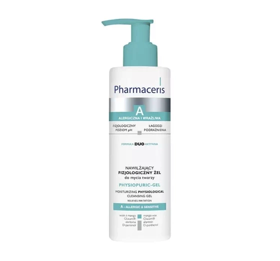 PHARMACERIS A PHYSIOPURIC GEL FEUCHTIGKEITSSPENDENDES PHYSIOLOGISCHES GESICHTS- UND AUGENREINIGUNGSGEL 190ML