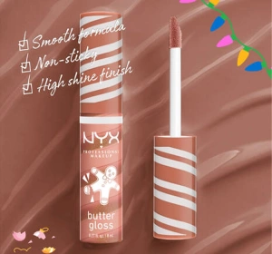 NYX Professional Makeup Butter Gloss Swirl Lipgloss 03 Sugar Cookie Swirl 8ml