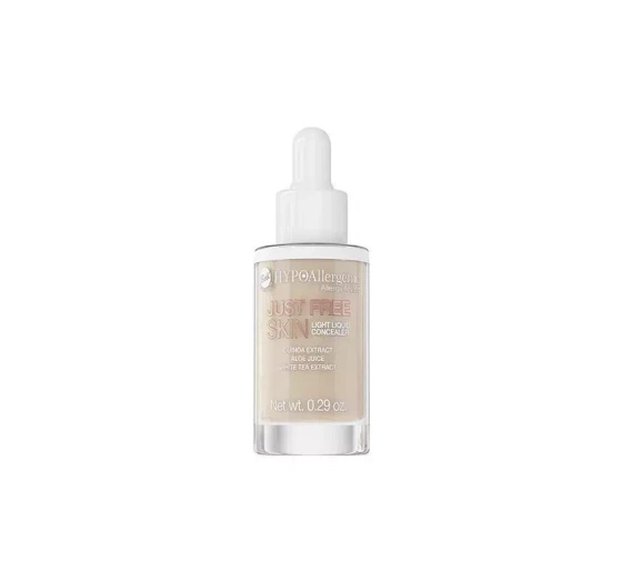 BELL HYPOALLERGENIC JUST FREE SKIN LIGHT LIQUID CONCEALER LEICHTER AUGEN-CONCEALER 04 SAND