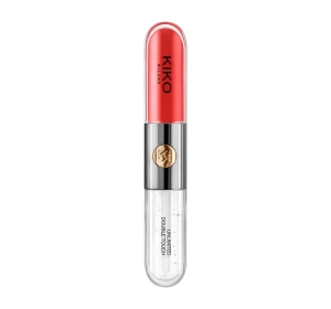 KIKO Milano Unlimited Double Touch Zweiteiliger Flüssiglippenstift 115 Fire Red 2x3ml