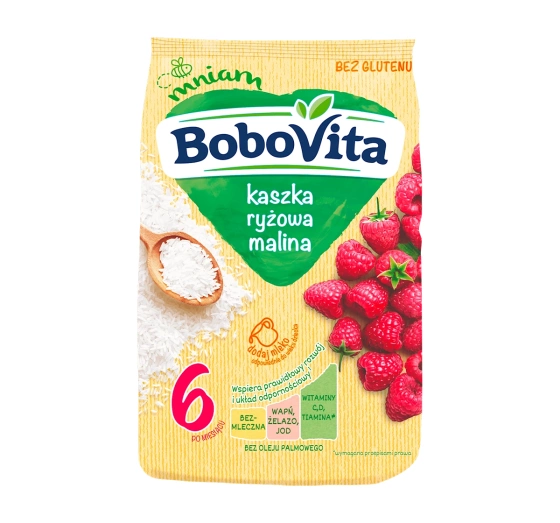 BoboVita Reisbrei ohne Milch Himbeere 180g