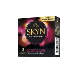 SKYN COCKTAIL CLUB LATEXFREIE KONDOME 3 STÜCK