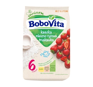 BoboVita Milch-Reisbrei Erdbeere 230g