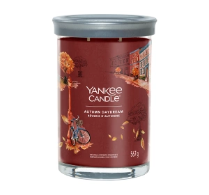 Yankee Candle Signature Tumbler Große Duftkerze Autumn Daydream 567 g