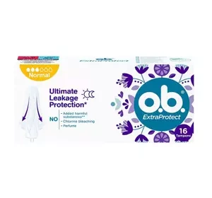 O.B. EXTRAPROTECT TAMPONS NORMAL 16 STÜCK