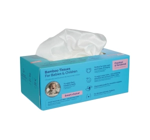 Canpol Babies Soft Touch – trockene Bambus-Feuchttücher für Babys und Kinder, 100 Stück