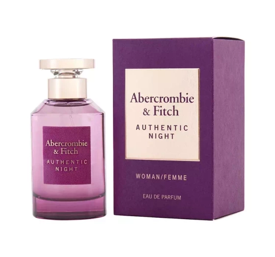 Abercrombie & Fitch Authentic Night Woman Eau de Parfum Spray 100 ml