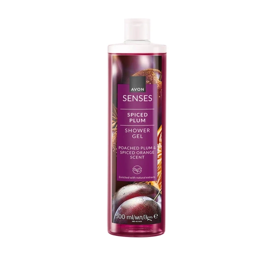 Avon Senses Duschgel Spiced Plum 500 ml