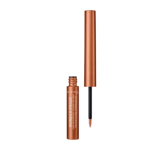 RIMMEL WONDER’PROOF 24HR WASSERFESTER EYELINER 001 TRUE COPPER 1,4ML