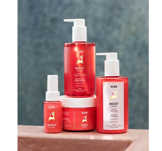 YOPE BOUNCE MY HAIR BOOST REGENERIERENDES SHAMPOO FÜR EMPFINDLICHE KOPFHAUT 300ML