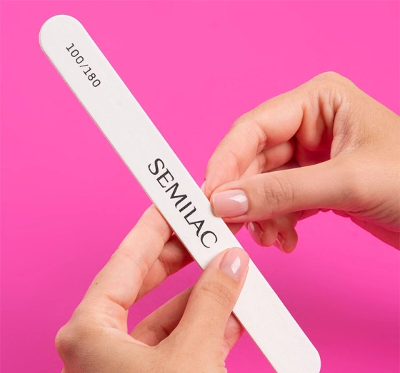 Kliknij na zdjęcie, aby je powiększyć SEMILAC HOLZFEILE 100/180 WEISS