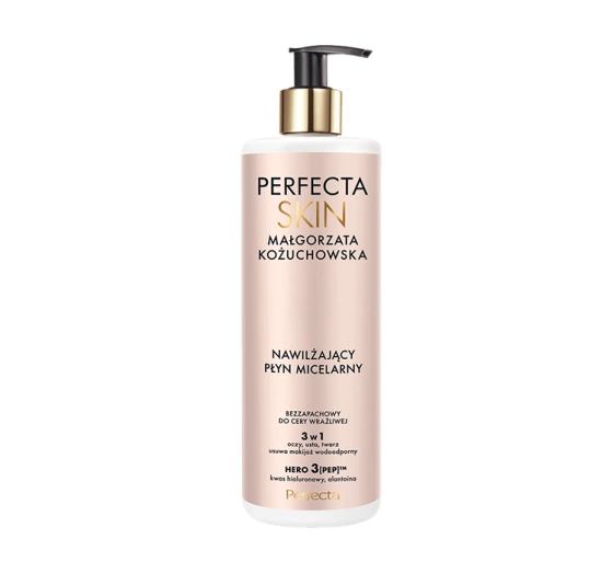 Perfecta Skin Małgorzata Kożuchowska Feuchtigkeitsspendendes Mizellenwasser 400 ml