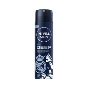 NIVEA MEN Deep Darkwood Limited Edition Real Madrid Antitranspirant Spray 150 ml