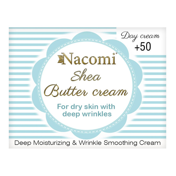 Kliknij na zdjęcie, aby je powiększyć Nacomi Shea Butter Cream – pflegende Tagescreme für die Gesichtshaut +50, 50 ml