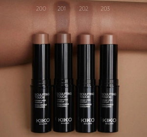 KIKO Milano Sculpting Touch cremiger Stift zum Gesichtskonturieren 202 Ebony 10g