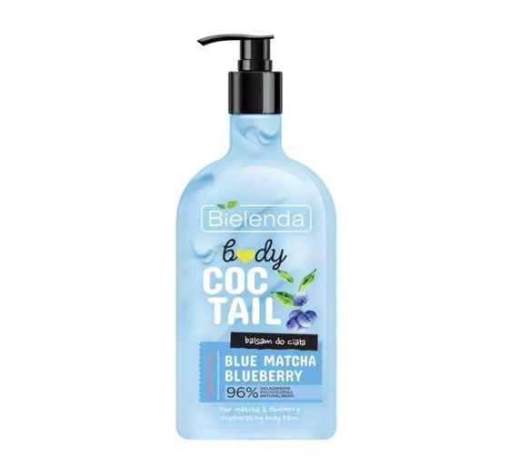 Kliknij na zdjęcie, aby je powiększyć BIELENDA BODY COCTAIL REGENERIERENDE KÖRPERLOTION BLUE MATCHA BLUEBERRY 400ML