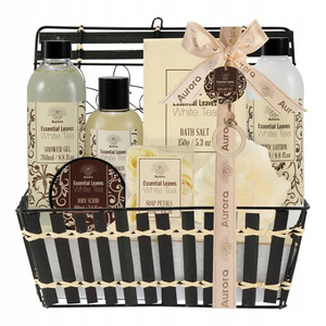 Aurora White Tea Geschenkset mit 7 Badezusätzen