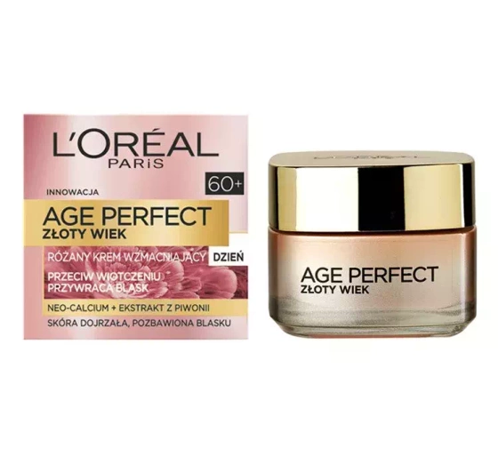 Kliknij na zdjęcie, aby je powiększyć LOREAL AGE PERFECT GOLDEN AGE TAGESCREME 60+ 50ML